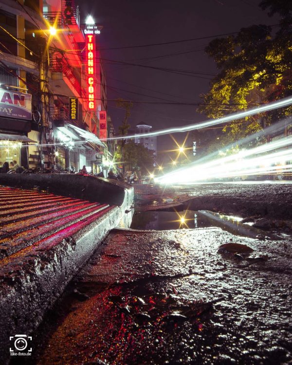 Street Lighttrails in Vietnam - Fotografie Tipps, Kreativität und Fotoideen auf like-foto.de