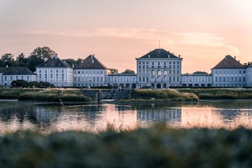 Nymphenburger Schlosspark im Sonnenuntergang - hier ist das RAW-Format wichtig