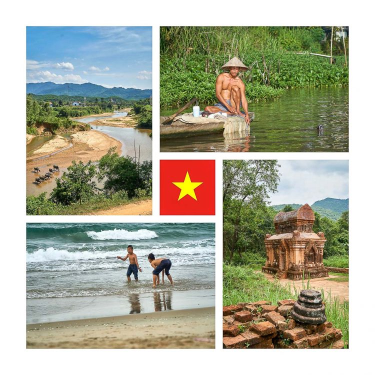 Foto - Collage aus Vietnam. Interessante Bildkomposition. Fotoideen und Fotografie Tipps von like-foto.de