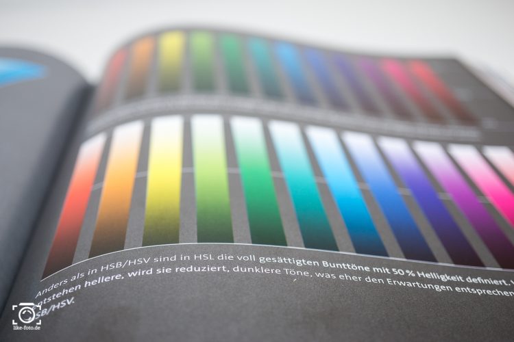 Das HSL-Farbmodell erklärt im ABC der Farbe von Markus Wäger. Fotografie Tipps und Anleitungen von like-foto.de
