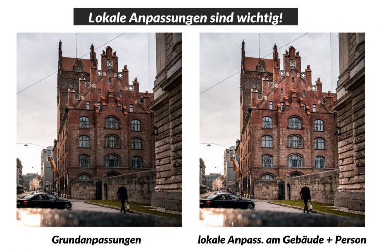 Lokale Anpassungen sind wichtig für eine gute Bildbearbeitung. Die 9 1/2 schlimmsten Fehler in der Bildbearbeitung. Fotografie Tipps auf like-foto.de